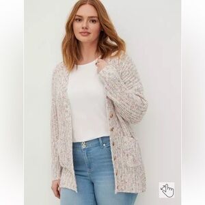 Torrid Button Front Cardigan Sweater - Multi